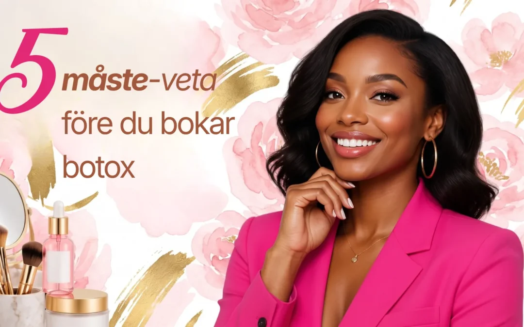 5 måste-veta före du bokar botox